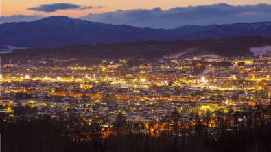 北見市の風景_夜景
